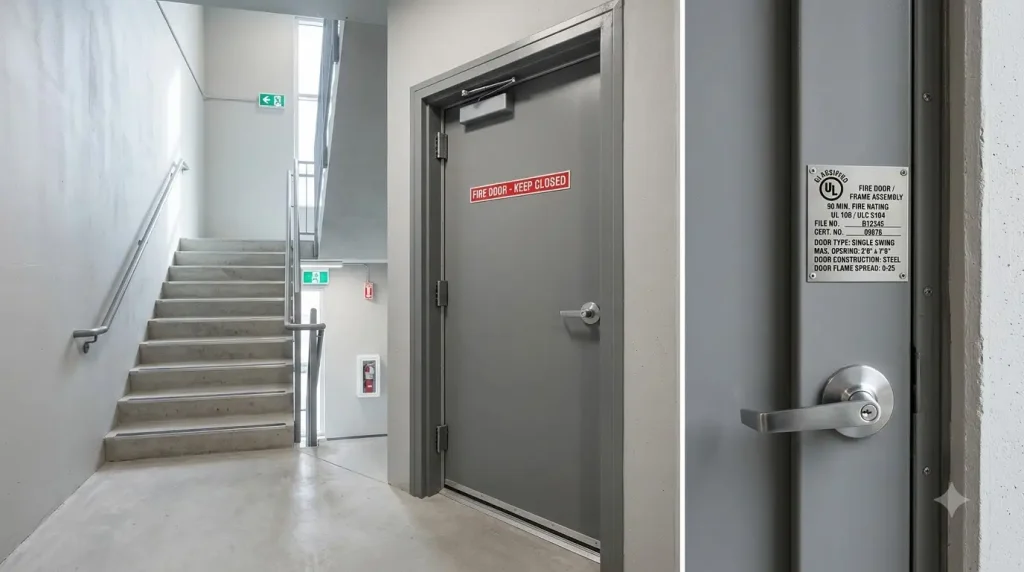 Fire-Rated Steel Doors Manufacturers: A Compliance Checklist Before You Buy